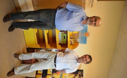 Loïc Gourio, pdg et Yves Gourio, directeur commercial Loïc Gourio, pdg et Yves Gourio, directeur commercial