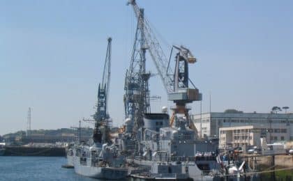 DCNS à Brest DCNS à Brest