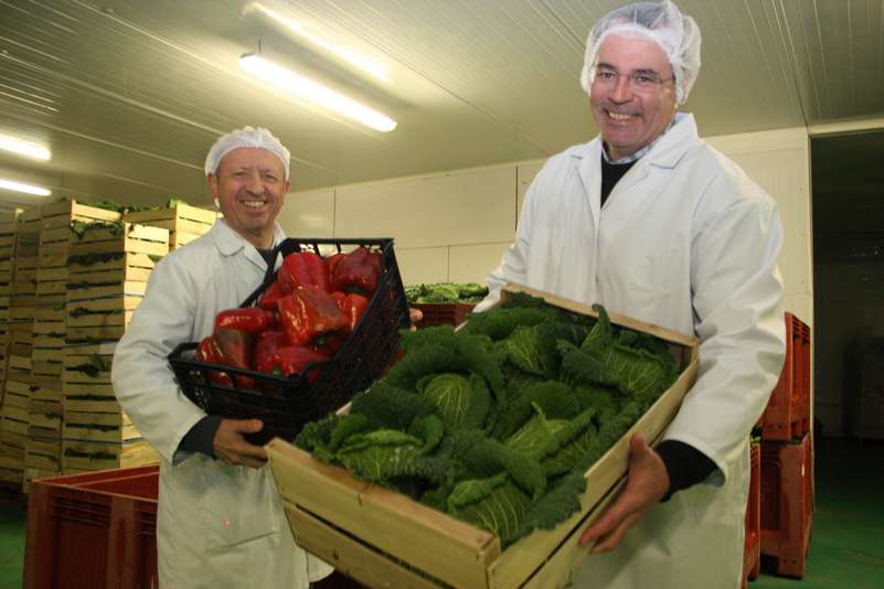 Jean-Marie Chaudré, co-gérant Délivert et Frédéric Hazard, directeur commercial