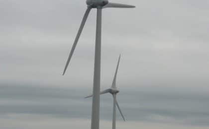 Le nouveau parc éolien de Saint-Coulitz (29) d'une epuissance de 8 MW