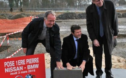 Jean Marc Lafferrière et Guy Sauvadon , respectivement pdts de Nissan et BMW-Mini