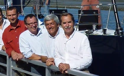 De G à D : Jack MICHAL, Franck MARTIN, Yann PENFORNIS, Dominique DUBOIS, Gilles OLLIER.