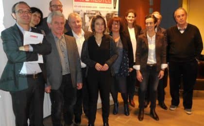 L'équipe de la CCI Saint-Malo Fougères en charge de l'orgnisation du Salon Prorestel