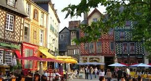 rennes : centre ville rennes : centre ville