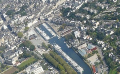 Vue aérienne de Vannes (56) Vue aérienne de Vannes (56)