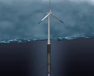 Projet Winflo : un prototype d’éolienne flottante pour des fonds supérieurs à 50 m,
