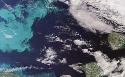 Image satellite du Pôle Mer Bretagne Atlantique