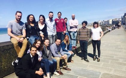 Basée à Saint-Malo, l’équipe de Mon p ti voisinnage s’attache à développer son réseau social de proximité Basée à Saint-Malo, l'équipe de Mon p ti voisinnage s'attache à développer son réseau social de proximité