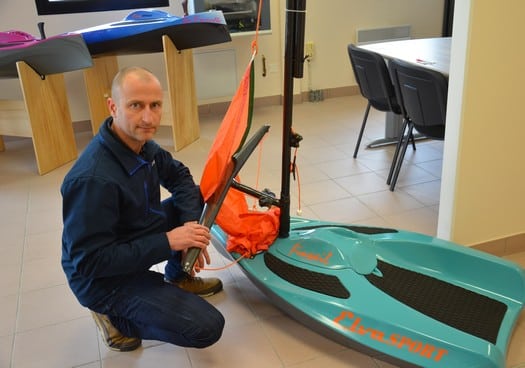 Le Finsail, prochain modèle à sortir des ateliers d'Elvasport