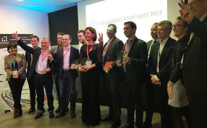Les lauréats de la la 17ème édition des rencontres Start West à Rennes