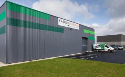 Nouveau site de Frnace Boissons Nouveau site de France Boissons à Saint-Malo