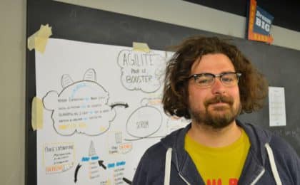 Nicolas Masztaler, une trentaine d’années, passionné de BD a créé en novembre 2016 sa start-up : « La Fabrique de dessins » Nicolas Masztaler, une trentaine d’années, passionné de BD a créé en novembre 2016 sa start-up : « La Fabrique de dessins »