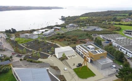 Sur le site de la pointe du Diable à Plouzané, le projet Cœur de Campus entend être un lieu de convergence des usagers des lieux. Trois phases de travaux sont programmées de juin 2017 à fin 2018 po Sur le site de la pointe du Diable à Plouzané, le projet Cœur de Campus entend être un lieu de convergence des usagers des lieux. Trois phases de travaux sont programmées de juin 2017 à fin 2018 po