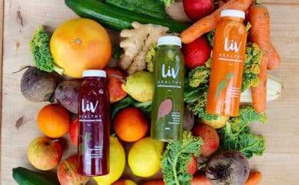 LIV Healthy, jeune start-up du secteur de l’agro-alimentaire, lance, depuis Dinard (35) une nouvelle marque de jus crus pressés à froid et bio, non pasteurisés LIV Healthy, jeune start-up du secteur de l’agro-alimentaire, lance, depuis Dinard (35) une nouvelle marque de jus crus pressés à froid et bio, non pasteurisés