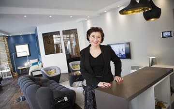 Valérie Renault-Hoarau, directrice générale de l’entreprise familiale Delta Dore
