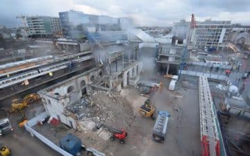 Vaste chantier à ciel ouvert, la gare de Rennes poursuit sa transformation en attendant l’arrivée de la LGV en juillet et de la seconde ligne de métro d’ici 2020 Vaste chantier à ciel ouvert, la gare de Rennes poursuit sa transformation en attendant l’arrivée de la LGV en juillet et de la seconde ligne de métro d’ici 2020
