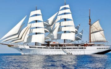 Morbihan : le Sea Cloud II à Lorient, samedi 10 juin