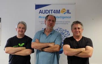 Morgan et Fabien Clément et Jérôme Deniau ont créé Move4ideas spécialisée dans les logiciels business intelligence (BI ou Big data), notamment pour l’audit et la traçabilité des messageries d’entreprise.