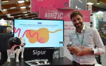 David Descrot, fondateur de Sipena à Saint-Malo est présent au Space du 12 au 15 septembre 2017 sur le stand Agretic.