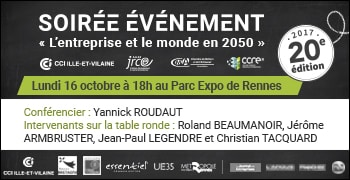 Salon Entreprendre dans l'Ouest : réservez votre soirée du 16 octobre, découvrez le programme