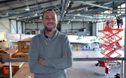 Filiale du groupe Regourd Aviation, Airmain assure chaque année la maintenance technique d’une petite dizaine d’avions. Le manager du site est Mickael Papail.