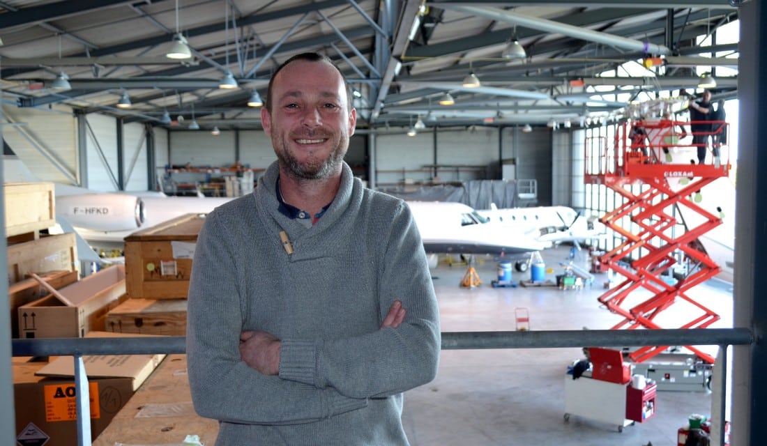 Filiale du groupe Regourd Aviation, Airmain assure chaque année la maintenance technique d’une petite dizaine d’avions. Le manager du site est Mickael Papail.