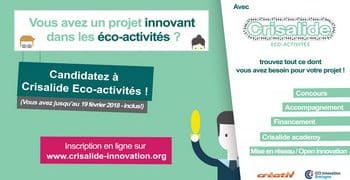 Plus que quelques jours pour participer au concours  Crisalide Eco-activités !