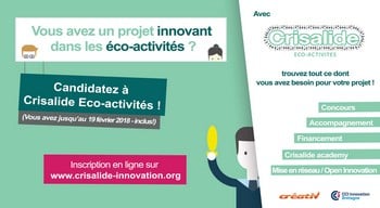 Plus que quelques jours pour participer au concours  Crisalide Eco-activités !