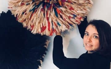Passionnée de décoration d’intérieur, la rennaise Marie Songué a  créé son site d’objet de décoration néo-ethnique  en misant  dans un premier temps sur les juju hats
