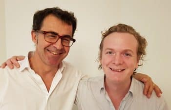 Nicolas Pelletier et Benoît Liénart, les fondateurs de Pledg. Nicolas Pelletier et Benoît Liénart, les fondateurs de Pledg.