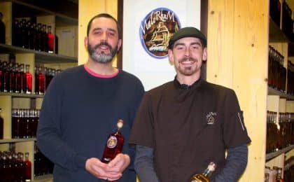 Olivier Cruz et Lucas Frisk ont créé Malo Rhum en juillet 2016 à Saint-Malo