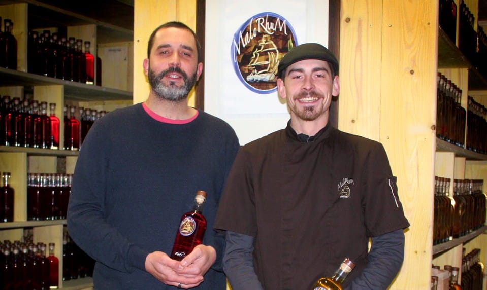 Olivier Cruz et Lucas Frisk ont créé Malo Rhum en juillet 2016 à Saint-Malo