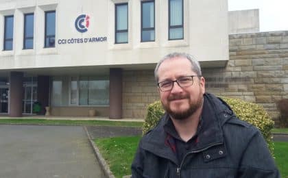 Nicolas Chapelle a fondé Virtual World à Saint-Brieuc, première salle de jeux en réalité virtuelle en Côtes-d’Armor.