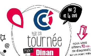 Dinan : les 3 et 4 avril, la CCI fait sa tournée auprès des commerçants