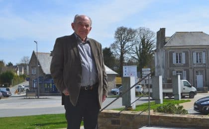 Jean-Paul Le Roy , maire de la commune de Pleslin Trigavou dans les Côtes d'Armor depuis 1997