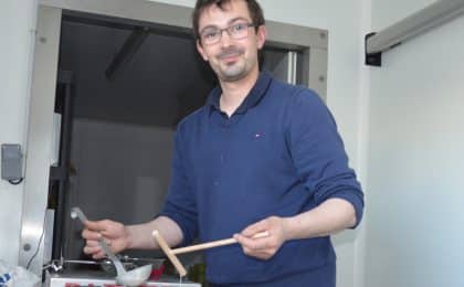 Nicolas Guélou a repris Lamballe Crêperie en janvier 2017, rebaptisée depuis Ame de Bretagne