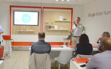 Une première conférence, animée par Alexandre Colomb (CCI Innovation, à droite)) et Gawen Delume (CCI-22) s’est déroulée le 11 juin sur le thème de la sécurité économique et numérique dans les PME Une première conférence, animée par Alexandre Colomb (CCI Innovation, à droite)) et Gawen Delume (CCI-22) s’est déroulée le 11 juin sur le thème de la sécurité économique et numérique dans les PME