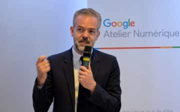 Sébastien Missoffe, directeur général de Google France Sébastien Missoffe, directeur général de Google France