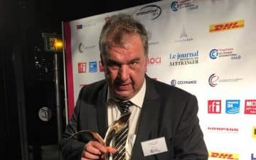 Hervé Balusson, PDG du groupe morbihannais Olmix , 155 millions d’euros de CA dont 80% à l’export Hervé Balusson, PDG du groupe morbihannais Olmix , 155 millions d'euros de CA dont 80% à l'export