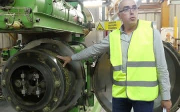 Michel Coat, Responsable de l'Usine Sander de Grâce