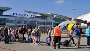 Aéroport de Rennes , une fréquentation en hausse  de 13 % sur un an