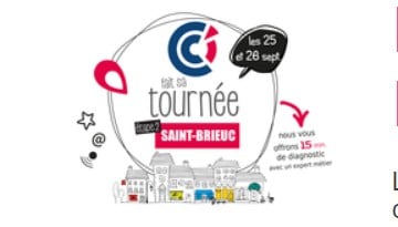 Du 25 au 26 septembre, la CCI 22 fait sa tournée à Saint-Brieuc