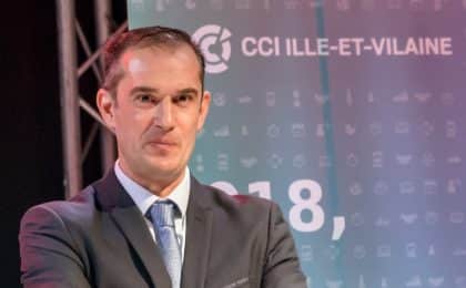 Pierrick Auvray Vice-Président de la CCI Ille-et-Vilaine, Président de la délégation de Saint-Malo