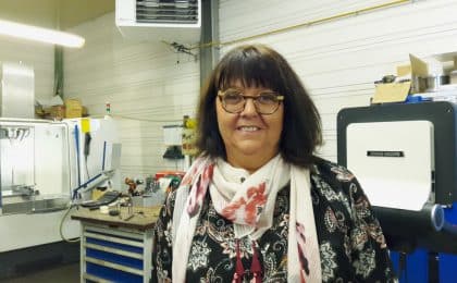 En reprenant Polymécanic et ses deux sites de production de Loudéac et Pontivy en 2003, Françoise Roinard a vite compris le potentiel de cette entreprise de mécanique de précision