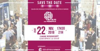 Réservez dès à présent votre soirée du 22 novembre  pour la 10e édition du Quai des Réseaux à Saint-Brieuc