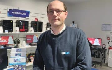 Eric Galimard, déjà franchisé d’une boutique LDLC à Saint-Grégoire en ouvre une seconde au centre de Rennes