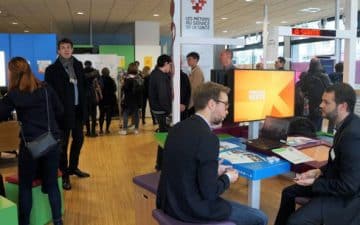 Plus de 130 participants ont répondu, ce jeudi 29 novembre, à l’invitation de l’Ademe Bretagne pour connaître et faire connaître les métiers de la transition énergétique et écologique. Plus de 130 participants ont répondu, ce jeudi 29 novembre, à l’invitation de l’Ademe Bretagne pour connaître et faire connaître les métiers de la transition énergétique et écologique.