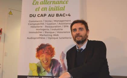 Vincent Bobot, Directeur de la Faculté des Métiers de la CCI Ille-et-Vilaine
