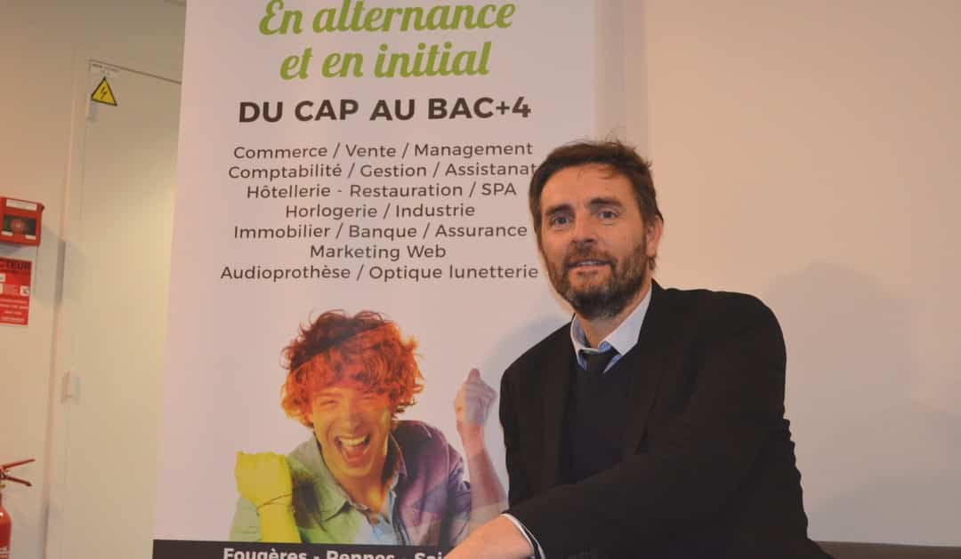 Vincent Bobot, Directeur de la Faculté des Métiers de la CCI Ille-et-Vilaine