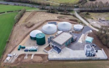 Centrale biométhane de Kastellin, le 1er site d’injection de biométhane dans le réseau de transport de GRTgaz en Bretagne